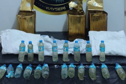 Uyuşturucuyu Bal Tenekelerine Saklamışlar!