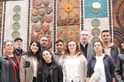 Özel gereksinimli gençlerden Bursa'ya kalıcı bir eser