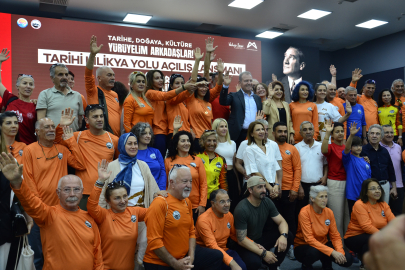 550 kilometrelik 'Tarihi Kilikya Yolu' yürüyüşe açıldı