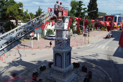 Bursa'nın İznik ilçesinde yürek ısıtan bir doğa olayı yaşandı