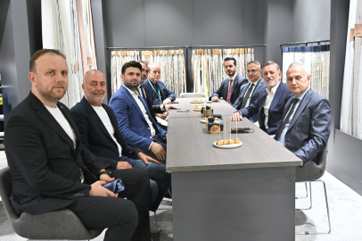 HOMETEX Fuarı’nda Bursa Protokolünden Anlamlı Ziyaret