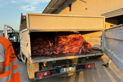 Yok artık! 3 ton bozulmuş at eti ele geçirildi!!