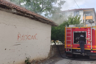 Müstakil Ev Alevlere Teslim Oldu