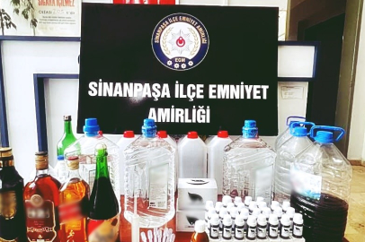 4 Farklı Adrese Kaçak Alkol Operasyonu