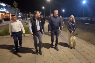 Yeniköy Piknik Alanı Geceleri de Işıldıyor