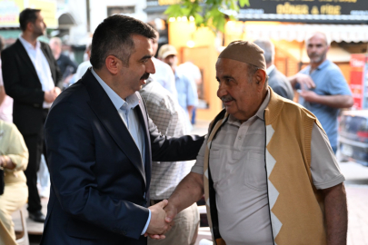 Başkan Oktay Yılmaz'dan Tahtakale Esnafına Ziyaret