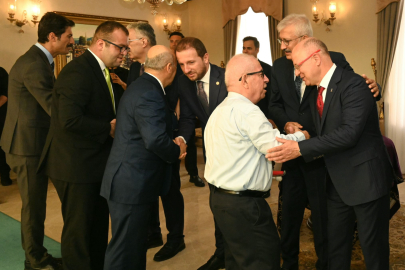 Davut Gürkan Bayramlaşma Töreninde