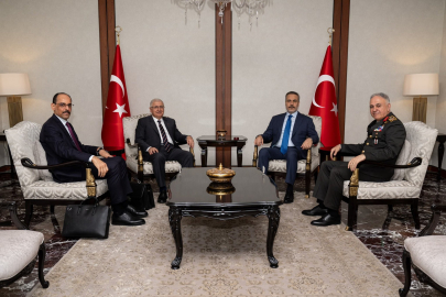 Bakan Güler, Bakan Fidan ve MİT Başkanı Kalın, son bölgesel gelişmeleri ele aldı