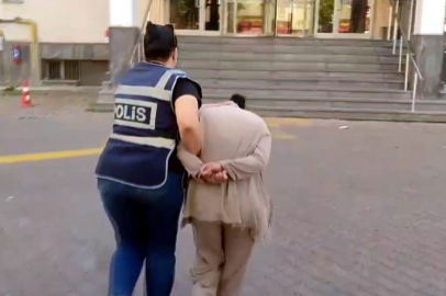 75 yıl kesinleşmiş cezası bulunan kadın polisten kaçamadı