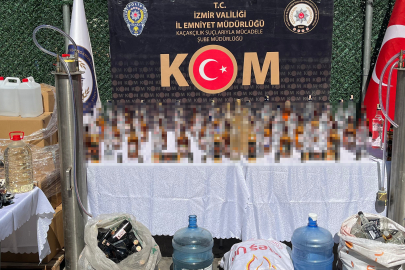 İzmir ve Yalova’da yapılan operasyonda 17.6 ton sahte alkol ile 2 bin 305 tarihi sikke ele geçirildi, 6 kişi tutuklandı