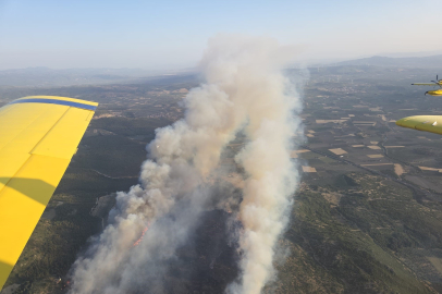 Kırkağaç yangını kontrol altına alındı