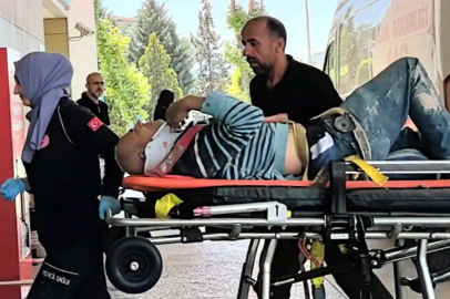 Bursa'nın İnegöl ilçesinde site inşaatının 2. katından düşen işçi ağır yaralandı