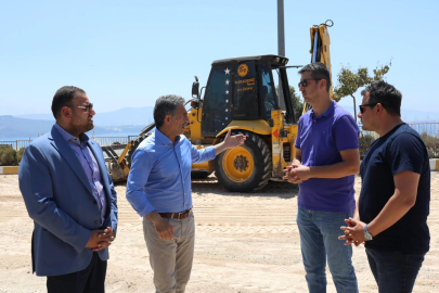 Gemlik’te Hem Seyir Keyfi Hem Otopark Çözümü İçin Çalışmalar Sürüyor