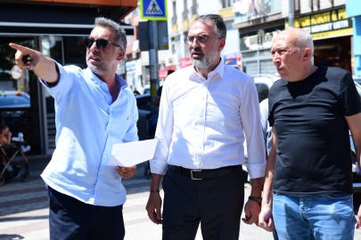 Kestel Buluş Meydanı Projesinde İlk Adım: Başkan Erol Sahada İnceleme Yaptı