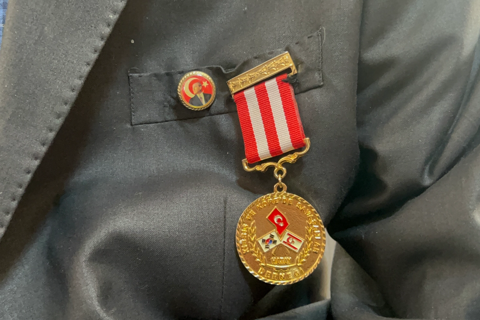 103 yaşındaki Kore gazisi torununun, torununu gördü