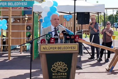 Nilüfer’de Yeni Bir Nefes Alanı Daha Hizmete Açıldı