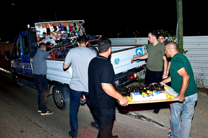 Görükle, 23 Nisan ve Odunluk’ta seyyar denetimi: 3 kamyonet dolusu malzemeye el konuldu