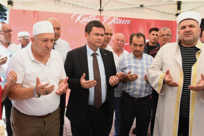 Osmangazi’de Sultan I. Murat Hüdavendigâr ve Tüm Şehitler Dualarla Anıldı