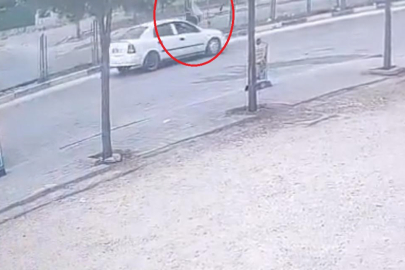 Yolun Karşısına Geçmek İsterken Otomobil Çarptı