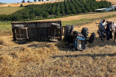 Traktör Kazası Can Aldı