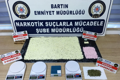 Bartın'da uyuşturucu operasyonu