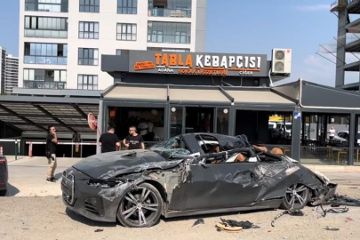 Vincin devrildiği anlar kamerada: Facia teğet geçti