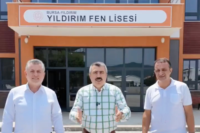 Yıldırım’ın İlk Fen Lisesi Eğitime Başladı: “Bilimin Işığı Yıldırım’dan Yükselecek”