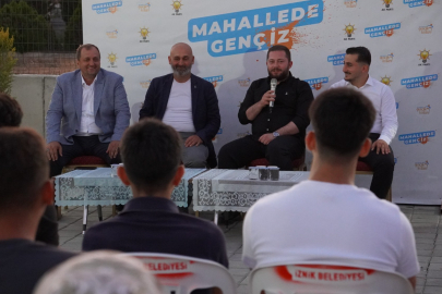 İznik’te Gençlerle Samimi Buluşma: “Mahallede Genç İz” Programı Yoğun İlgi Gördü