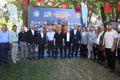 Kestel’de Gelenekten Güreşe Büyük İlgi: 524. Kozluören Yağlı Güreşleri Coşkusuyla Gerçekleşti