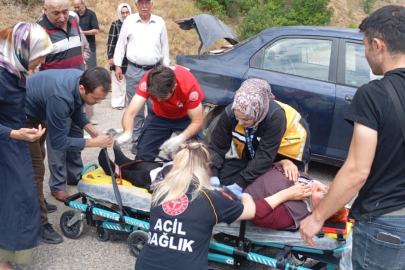 Kontrolden Çıkan Araç Aileye Faciayı Yaşattı!