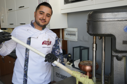 Antep Fıstıklı Dondurmaya Yoğun İlgi