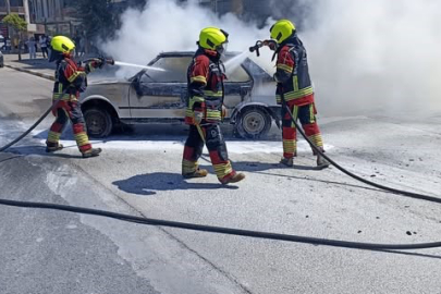 TOFAŞ Marka Araç Alev Alev Yandı