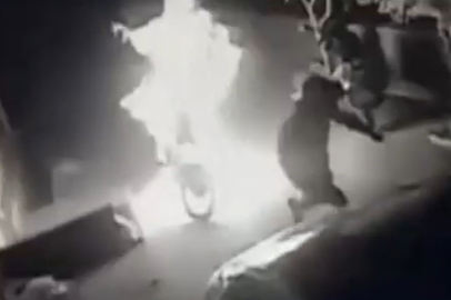 Çanakkale'de ayrıldığı eşinin motosikletini 50 bin TL karşılığında kundaklatan şahıs ile kundaklayan 2 kişi tutuklandı