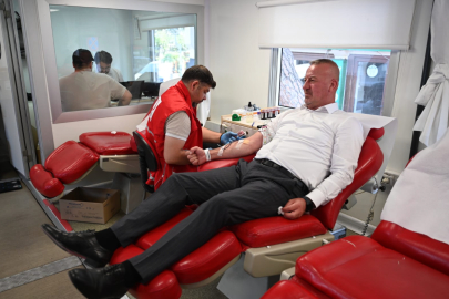 Karacabey’de Kan Bağışına Başkan Desteği