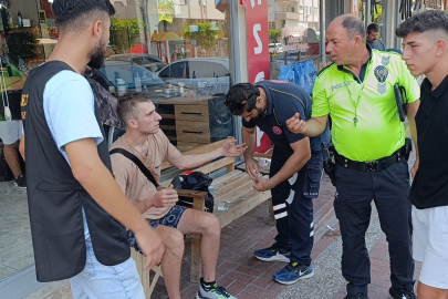 Küçük çocuğa motosiklet çarptı: Kaza anı kamerada