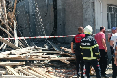 Beton dökme sırasında dehşeti yaşadılar! İnşaat çöktü, 7 kişi yaralandı