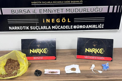 İnegöl'de Uyuşturucu Operasyonu