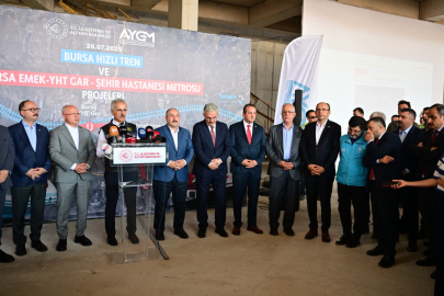 Bursa’da Hızlı Tren ve Metro Projeleri İçin Kritik Toplantı