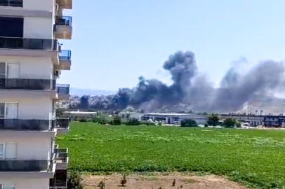 Hurda Deposu Alevlere Teslim Oldu