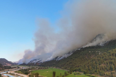 Karabük’te orman yangını 78. saatinde: Sarp arazide helikopterle müdahale sürüyor
