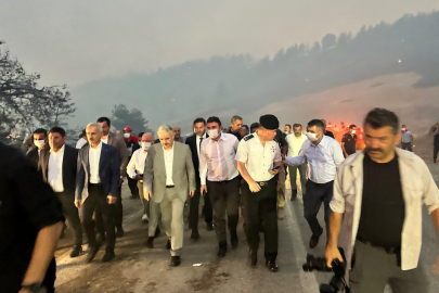 Yıldırım’dan Yangın Bölgesine Destek: Oktay Yılmaz Sahada