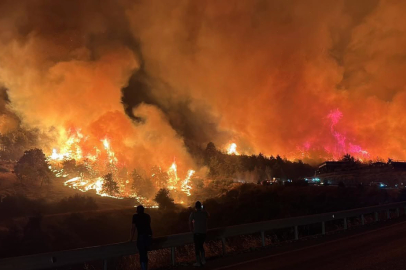 Nilüfer Belediyesi Ekipleri Harmancık’taki Yangınla Mücadeleye Destek Veriyor