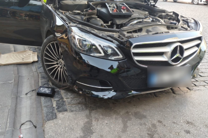 Sirenli otomobil trafikten men edildi, sürücüsüne 138 bin TL ceza uygulandı