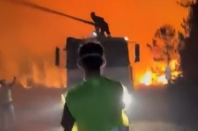 Alevlerle Mücadele Gece Boyunca Aralıksız Sürdü