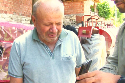 Lastiği patlak traktörüyle yangına su taşıyan çiftçi : "Cant üzerinde kilometrelerce gittim, traktörüm gitse yine üzülmem"