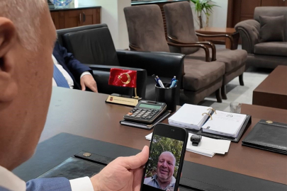 Başkan Bozbey Ramazan Amca'nın köyündeki su deposunun yenilenmesi talimatını verdi