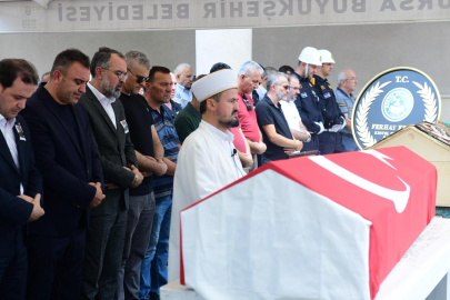 Görevi Başında Kalp Krizi Geçiren İtfaiye Eri Ertuğrul Üstün Son Yolculuğuna Uğurlandı