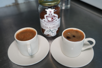 Ayvalık’ta Zeytinli Türk Kahvesi Üretildi!