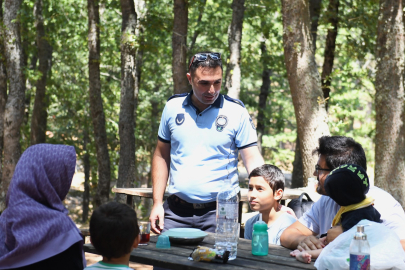 Zabıta ekipleri orman yangınlarını önlemek için denetimde