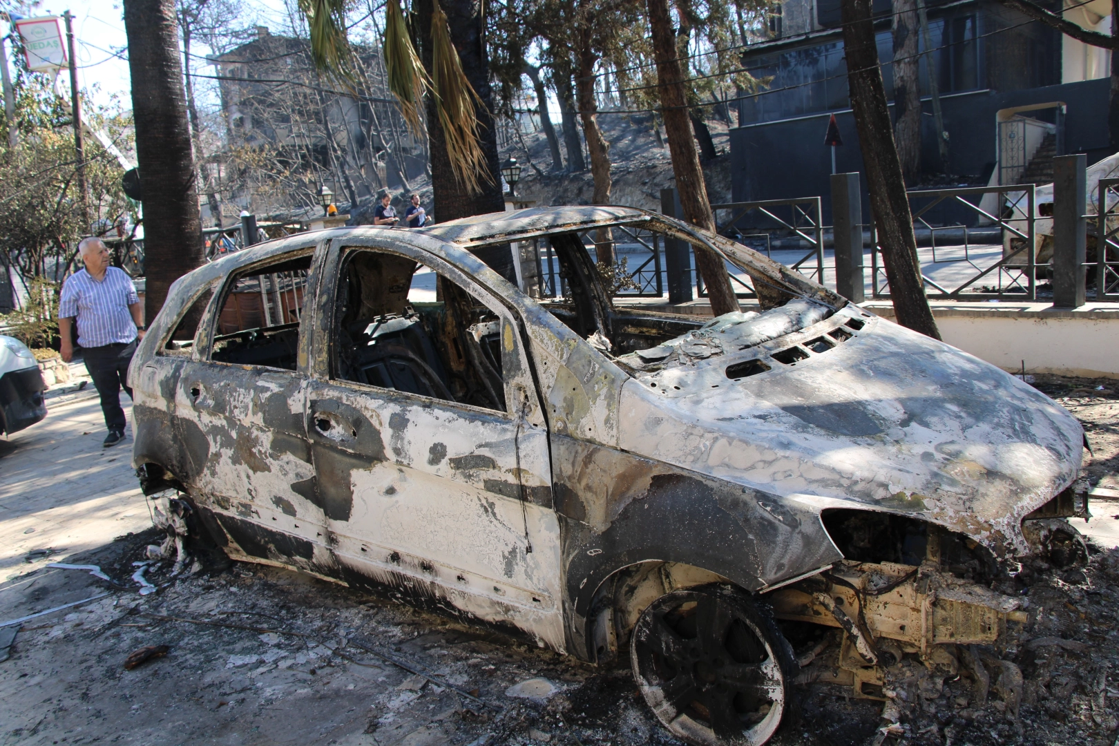 Çanakkale'deki Yangından Bize Kalan! İşte O Görüntüler!